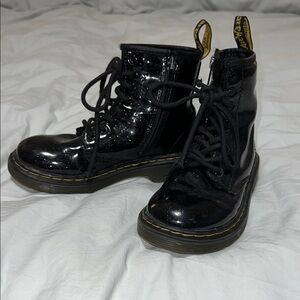 Dr. Martens Kids Black Boots